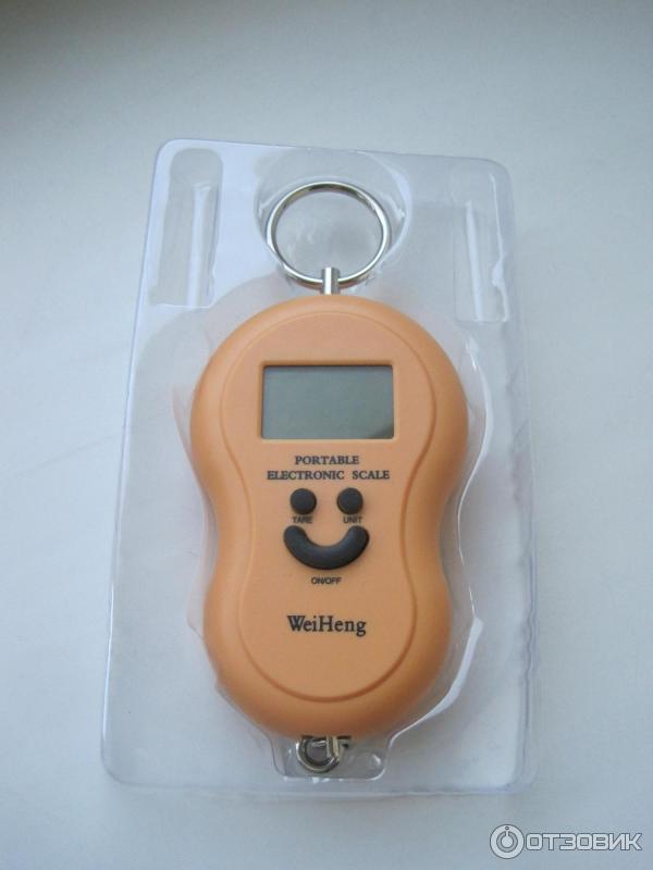 Весы электронные WeiHeng Portable Electronic Scale фото