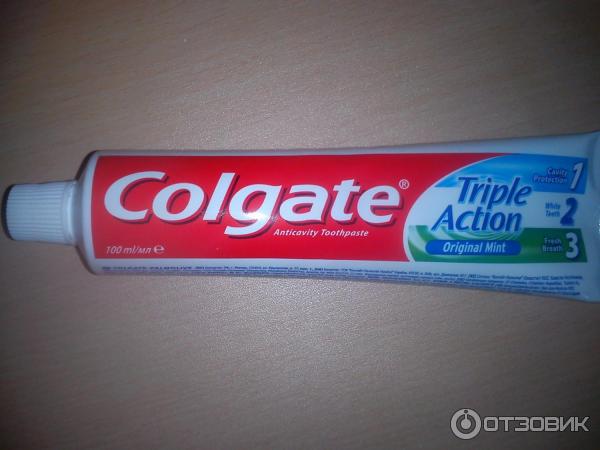 Зубная паста Colgate Тройное действие фото