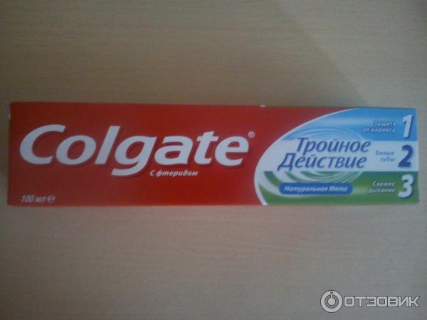 Зубная паста Colgate Тройное действие фото