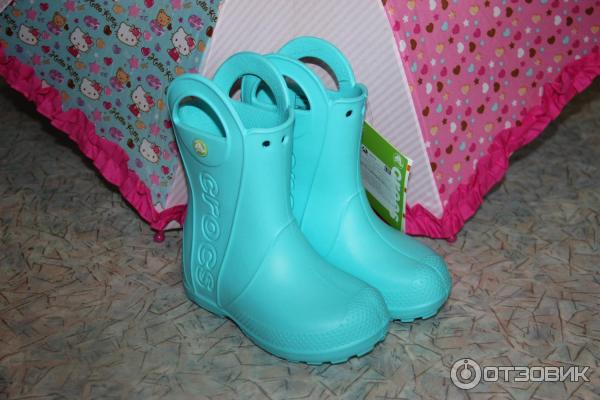 Детские сапоги Crocs Kids Handle It Rain Boot фото