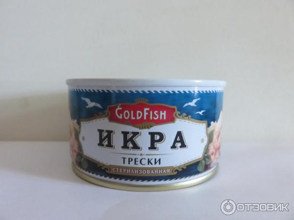 Икра трески стерилизованная GoldFish