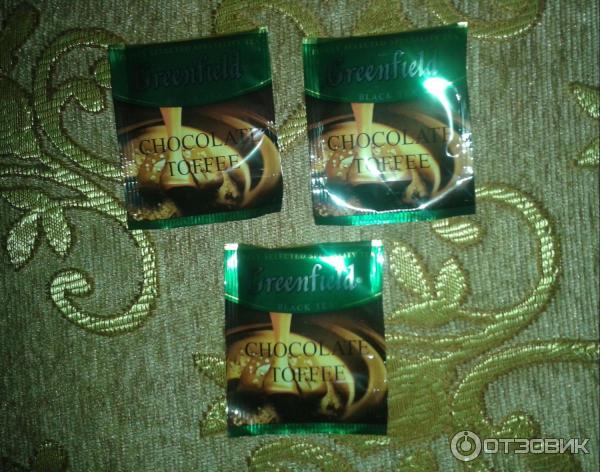 Чай Greenfield Chocolate Toffee в пакетиках фото