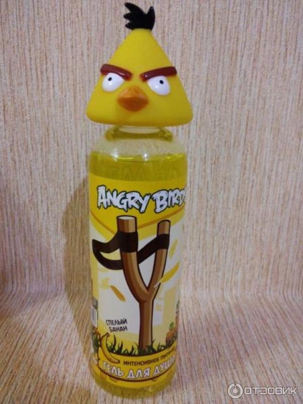 Гель для душа Angry Birds интенсивное питание Спелый банан фото