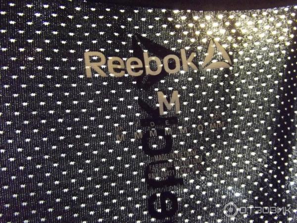 Футболка Reebok материал в близи