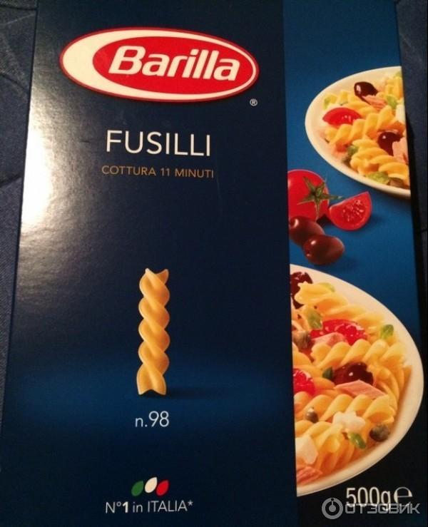 Макаронные изделия Barilla Fusilli фото