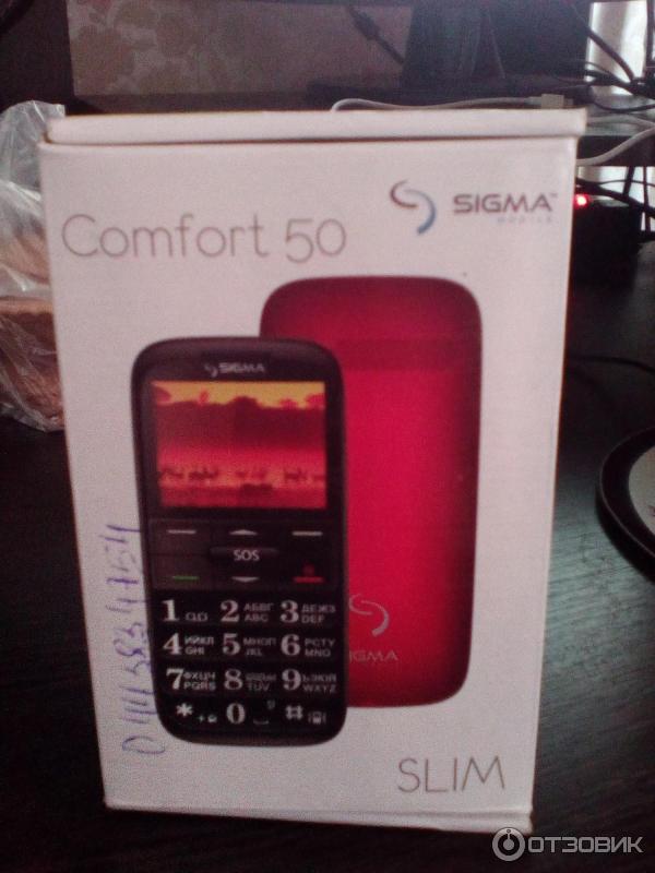 Мобильный телефон Sigma Mobile Comfort 50 Slim фото