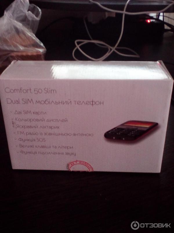 Мобильный телефон Sigma Mobile Comfort 50 Slim фото