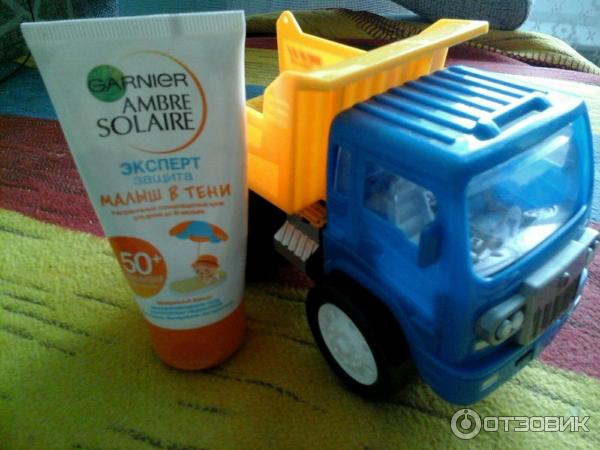 Солнцезащитный крем Garnier ambre solaire Малыш в тени фото