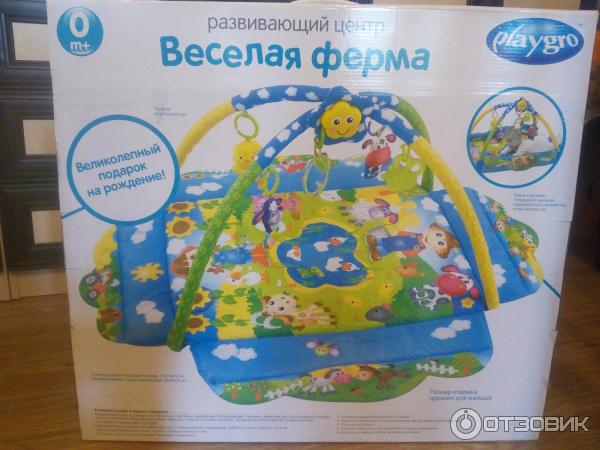 Развивающий коврик Playgro Веселая ферма фото