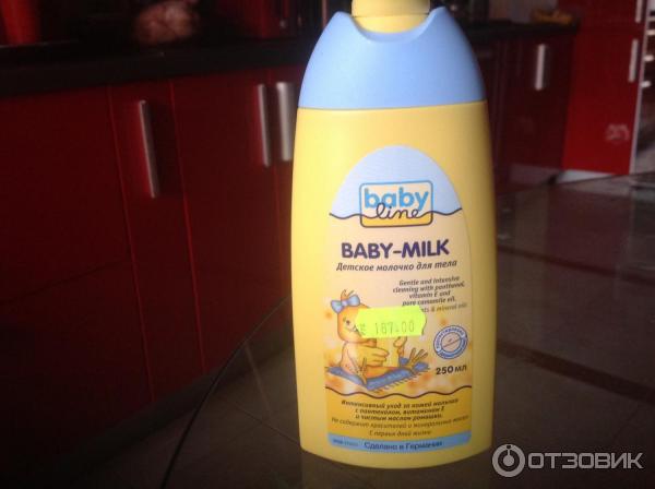 Детское молочко для тела Babyline Baby-milk фото