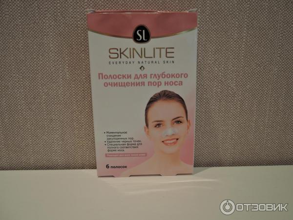 Очищающие полоски для носа Skinlite Everiday Natural Skin фото