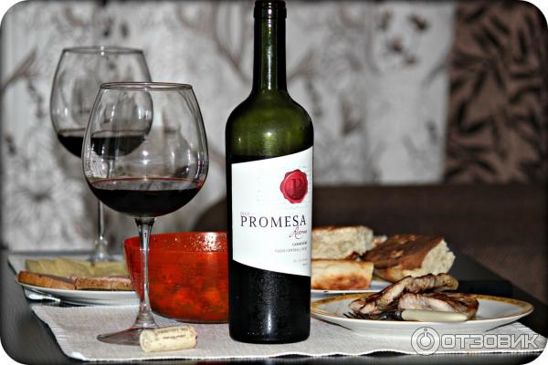 Вино красное сухое Promesa Carmenere Reserva