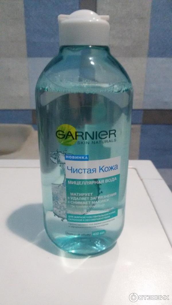 Мицеллярная вода для снятия макияжа с глаз Garnier фото