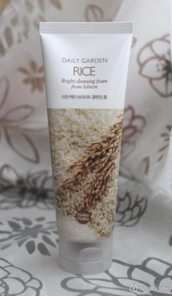 HOLIKA HOLIKA Daily Garden Cleansing Foam New rice