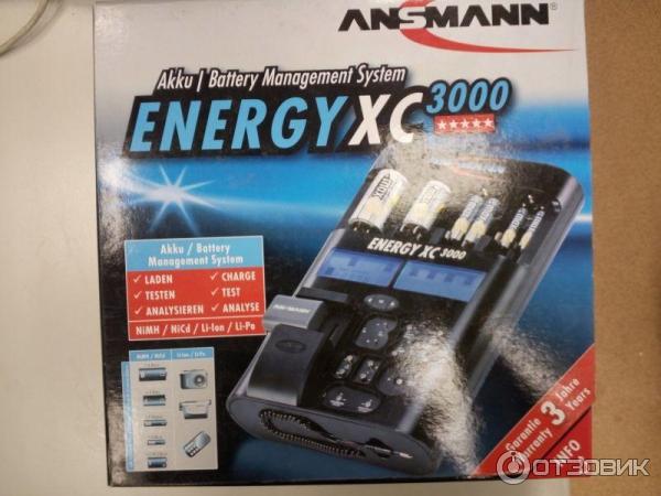 Зарядное устройство ANSMANN Energy XC3000