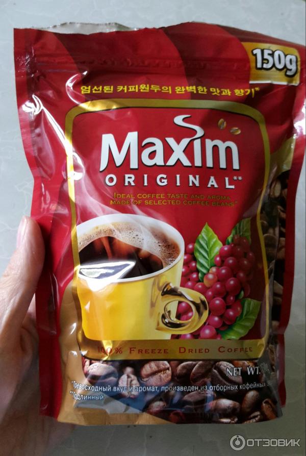 AGF / Кофе растворимый AGF Maxim, мягкая упаковка, 120 г, Япония - купить по низ