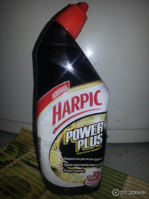 Гель для чистки туалета Harpic Power Plus Оригинальный фото