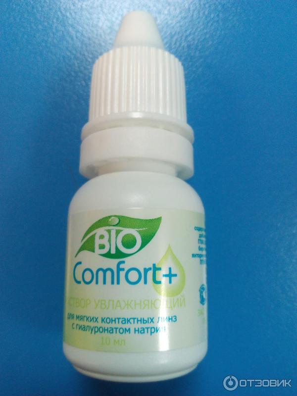 Раствор увлажняющий для контактных линз BIO Comfort + фото