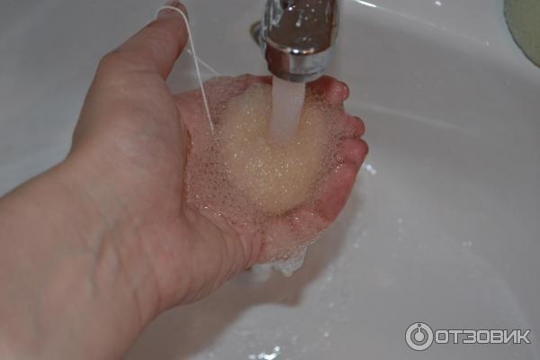 Спонж для умывания из конняку Hubei Yizhi Konjac Biotechnology Konjac Sponge фото