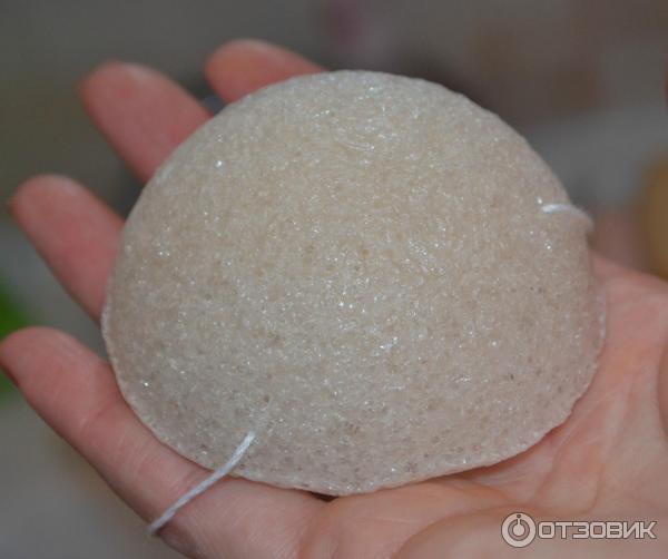 Спонж для умывания из конняку Hubei Yizhi Konjac Biotechnology Konjac Sponge фото