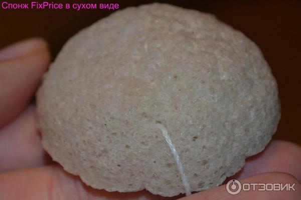 Спонж для умывания из конняку Hubei Yizhi Konjac Biotechnology Konjac Sponge фото