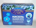 Кисель на основе семян золотого льна Гигиена "Золотой лен" фото