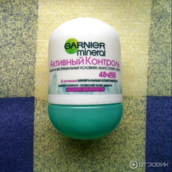 Шариковый дезодорант GARNIER Mineral Красота и уход 48 ч фото