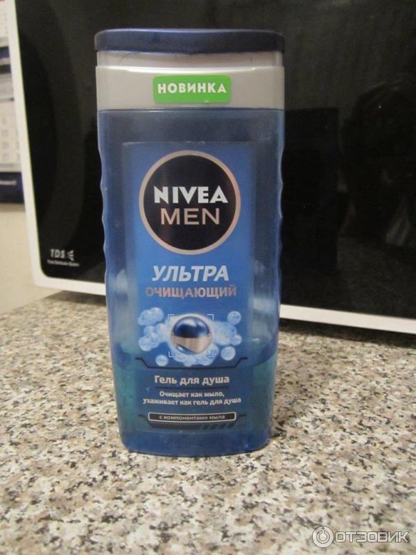 Гель для душа Nivea Men Ультра очищающий фото