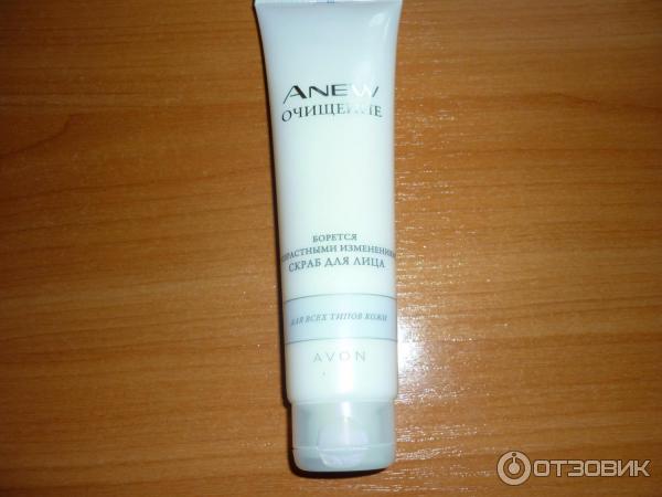 Скраб для лица Avon Anew Очищение фото