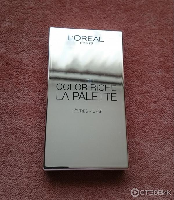 Палетка для губ L'Oreal Colour Riche Lip Palette фото