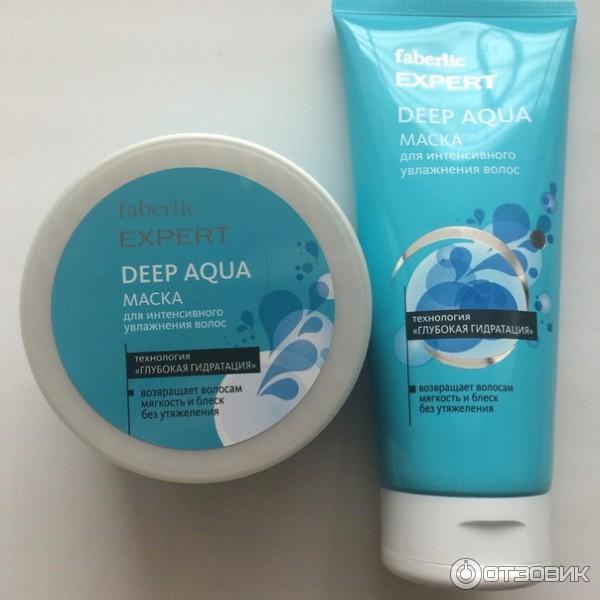 Маска Faberlic Expert Deep Aqua для интенсивного увлажнения волос фото