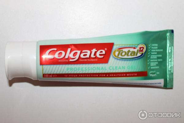 Зубная паста Colgate 12 профессиональная чистка фото