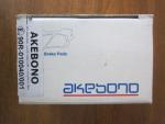 Тормозные колодки Akebono фото