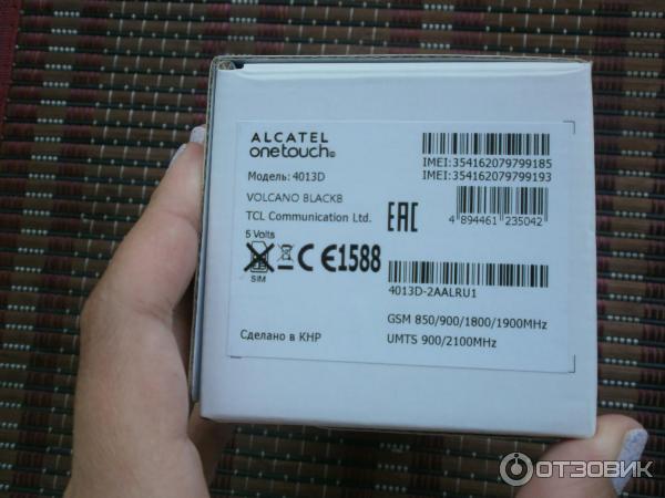 Смартфон Alcatel One Touch Pixi 4013D фото