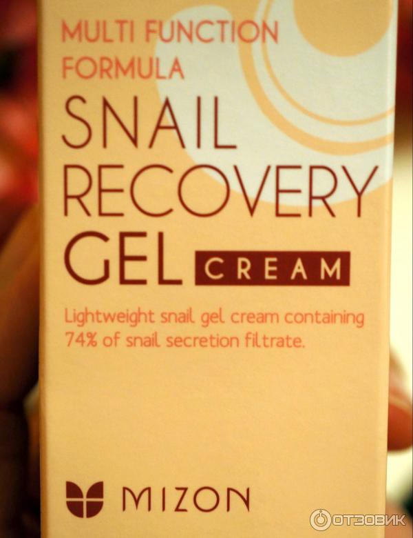 Крем-гель улиточный Mizon Snail Recovery Gel Cream фото