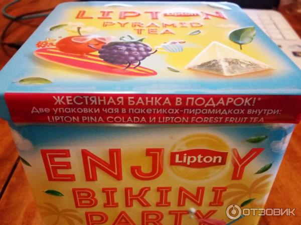 Чай черный Lipton Pina Colada фото