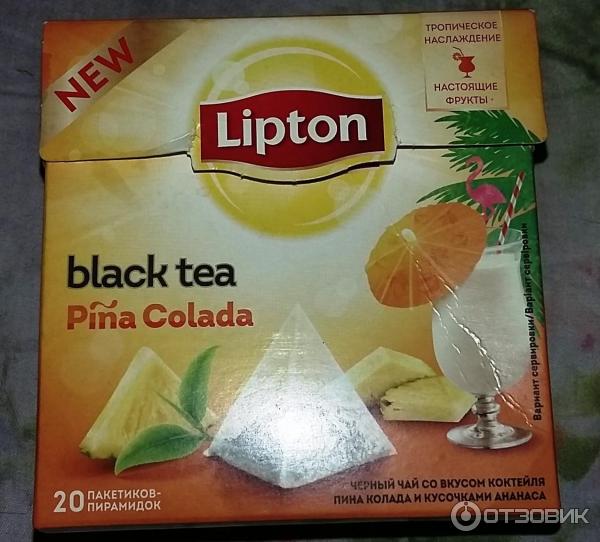 Чай черный Lipton Pina Colada фото