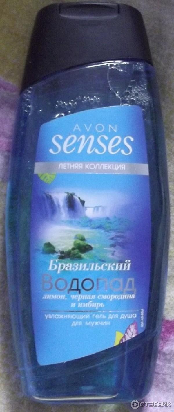 Гель для душа AVON Senses Бразильский водопад фото