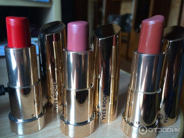 Губная помада Yves Rocher Grand Rouge 3 цвета