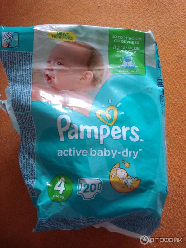 Подгузники Pampers Active Baby-Dry фото