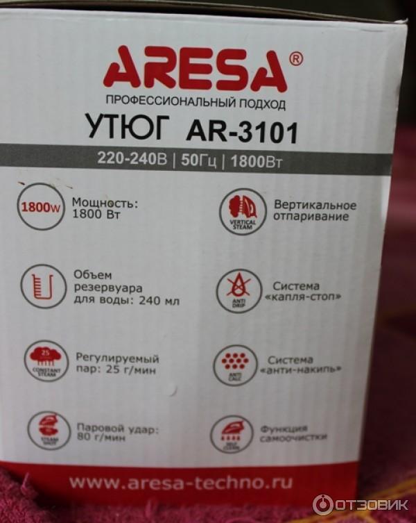 Утюг aresa AR-3101 фото