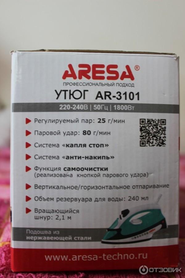 Утюг aresa AR-3101 фото