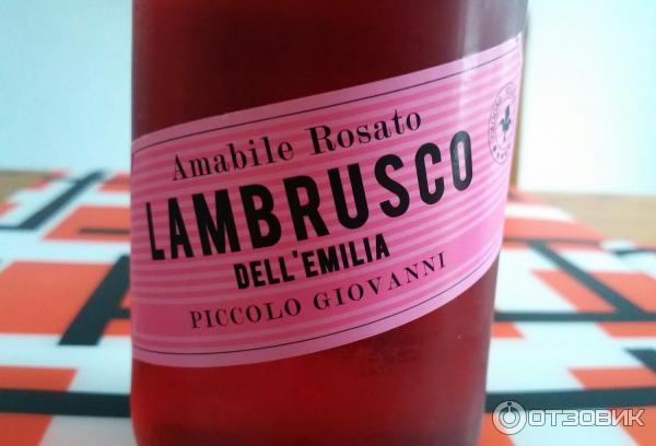 Вино Lambrusco Dell'Emilia Rialto Rosso Amabile фото