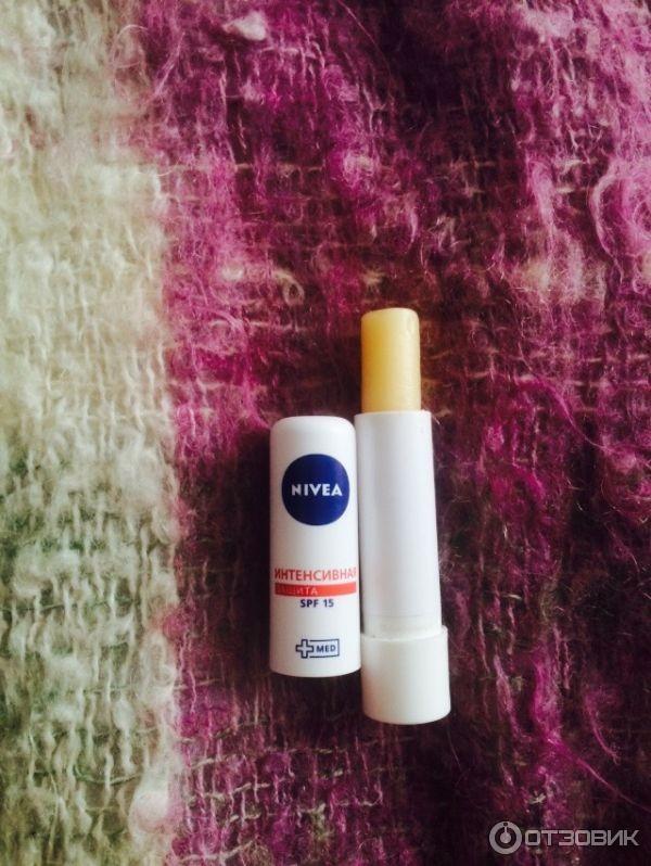 Гигиеническая помада Nivea Интенсивная защита SPF 15 фото