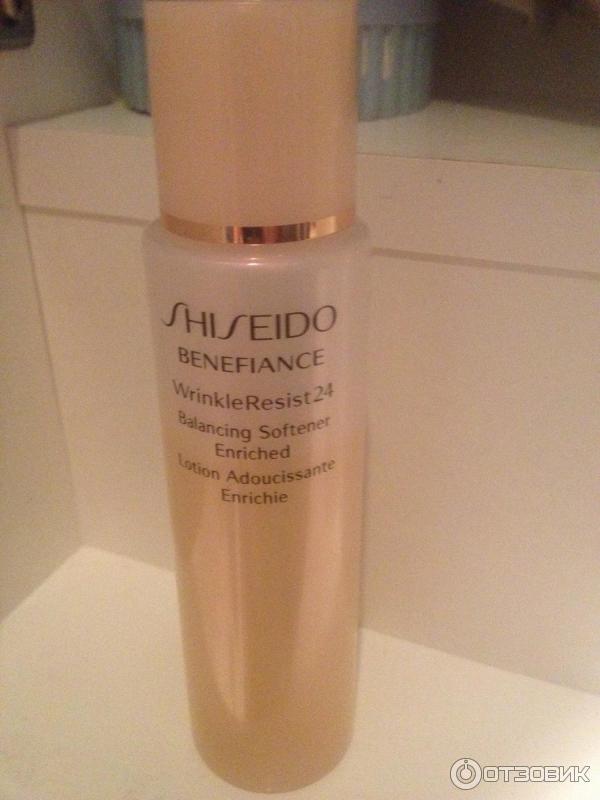 Балансирующий софтнер Shiseido Benefiance Wrinkle Resist 24 Balancing Softener Enriched фото