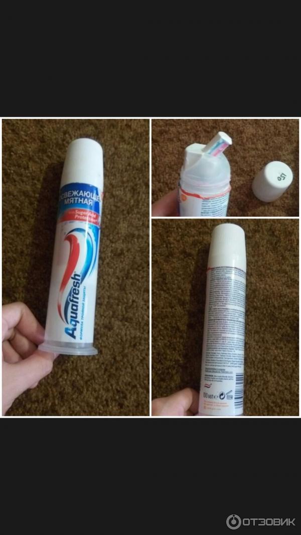 Зубная паста Aquafresh освежающе-мятная фото