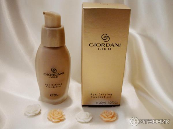 Тональный крем Oriflame Giordani Gold Age Defying Foundation SPF 8 фото