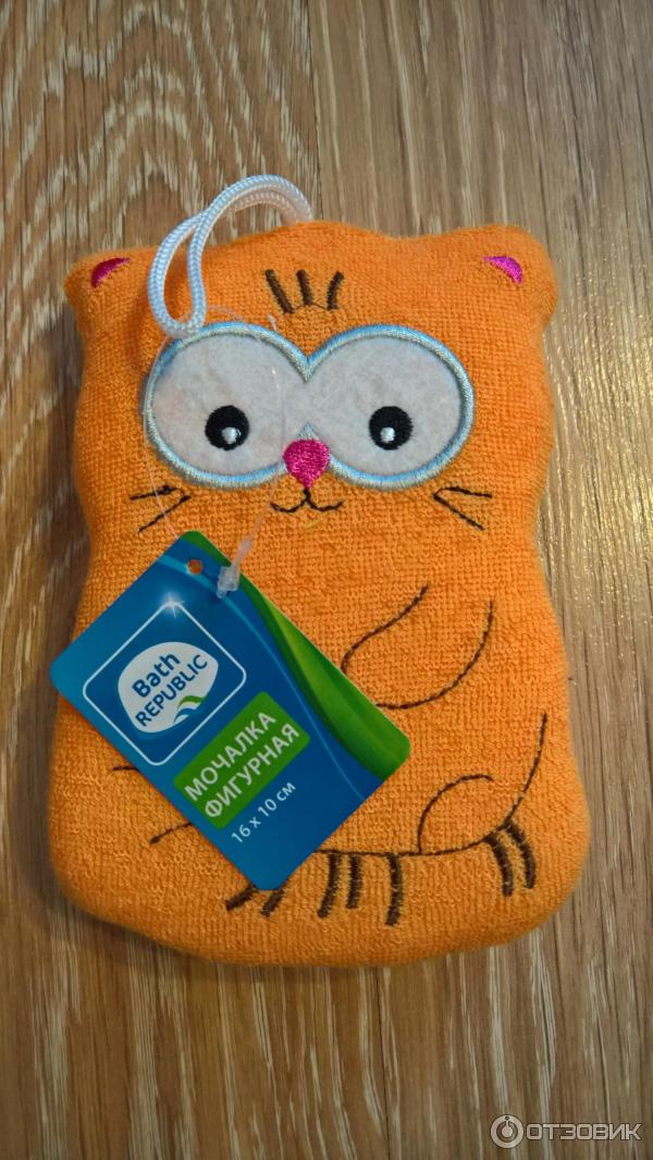 Котик мочалка