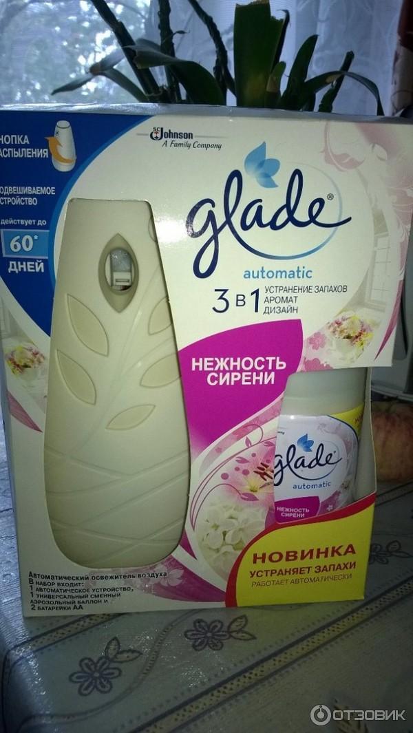 Автоматический освежитель воздуха Glade фото