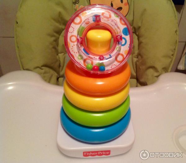 Пирамидка Fisher Price Развивающая классическая фото